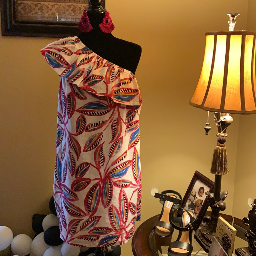 Brand new off the shoulder J Crew dress sz. M